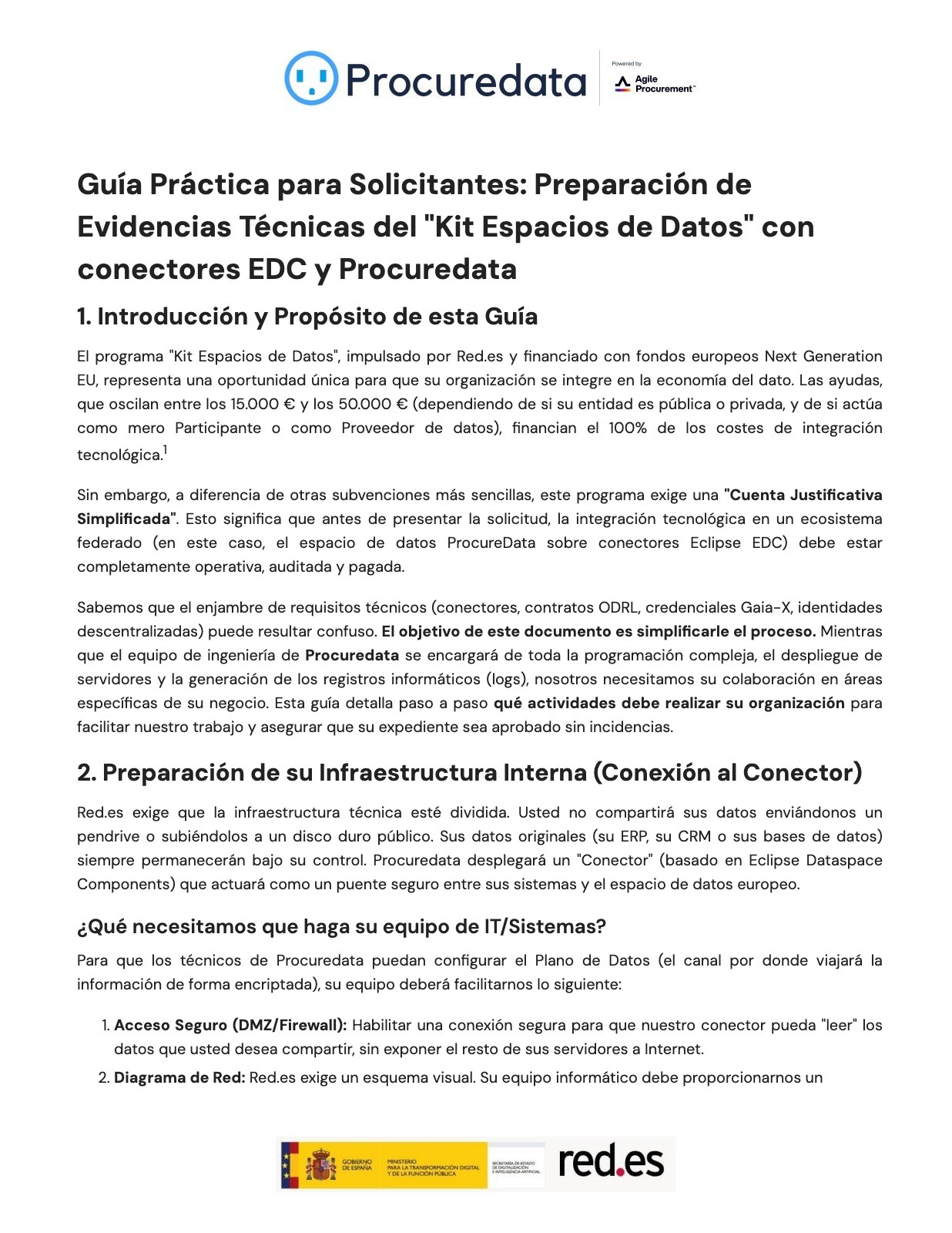 Guía Práctica para Solicitantes - Documento oficial